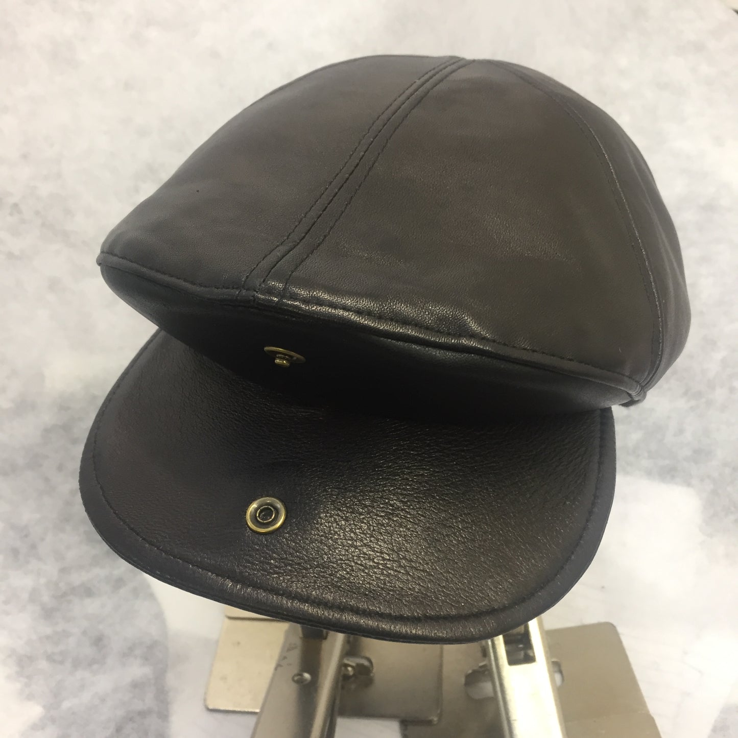 Real Nappa Leather Flat Cap Free Delivery in UK Made in UK - Free Life's Love