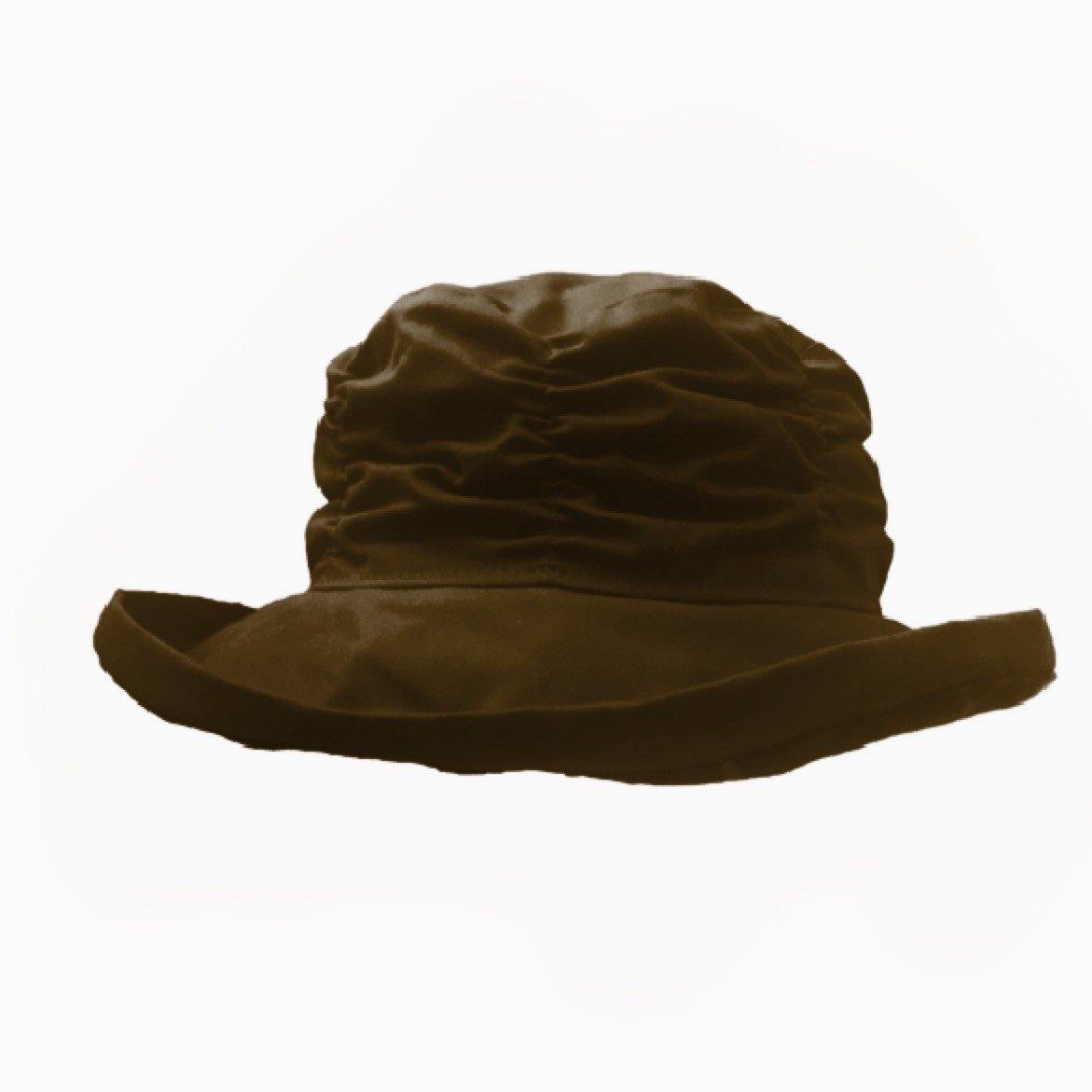 Waterproof Flat Pack Rain Hat, Wax Cotton Women's hat Made in UK - Free Life's Love