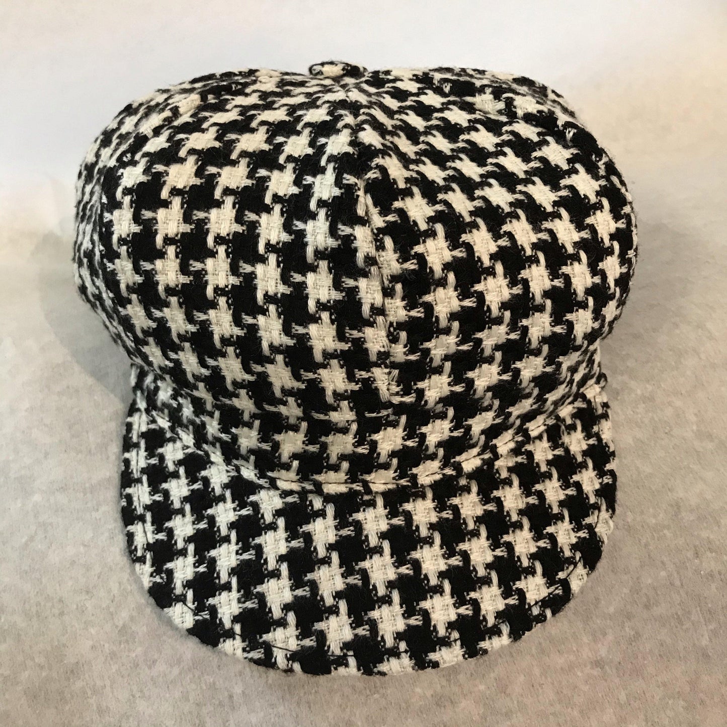 Houndstooth Bakerboy Ladies Hat - Free Life's Love