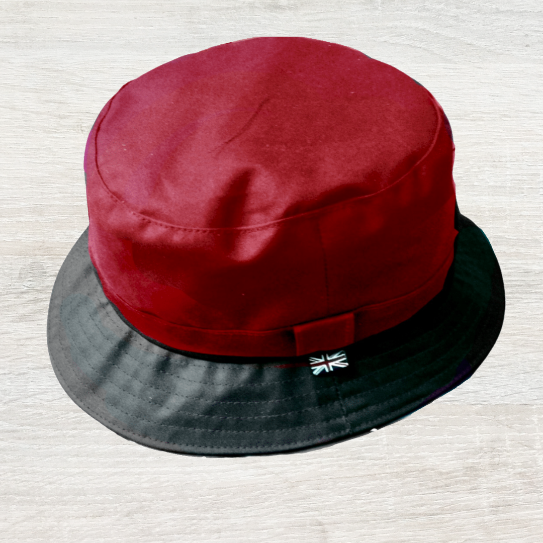 Waterproof Unisex Bucket Hat - Choose your Brim and Hat Colour - Free Life's Love