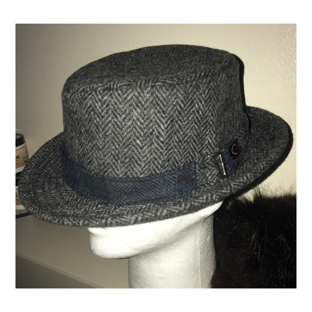Genuine Harris Tweed Trilby Water Repellent Made in UK - Free Life's Love