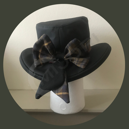 Waterproof Thelma Wax Cotton Women’s Rain Hat Made in UK - Mijori Creative