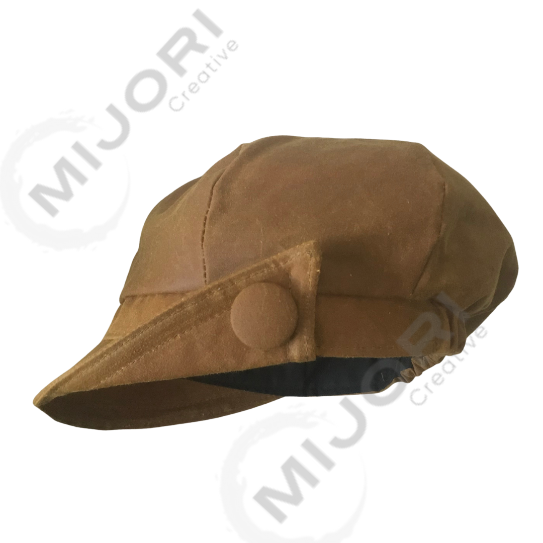 Ladies Waterproof Lilly Baker Boy Rain Hat Made in UK - Mijori Creative