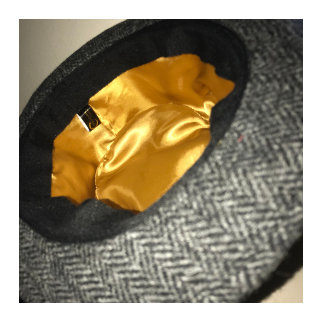 Genuine Harris Tweed Trilby Water Repellent Made in UK - Free Life's Love