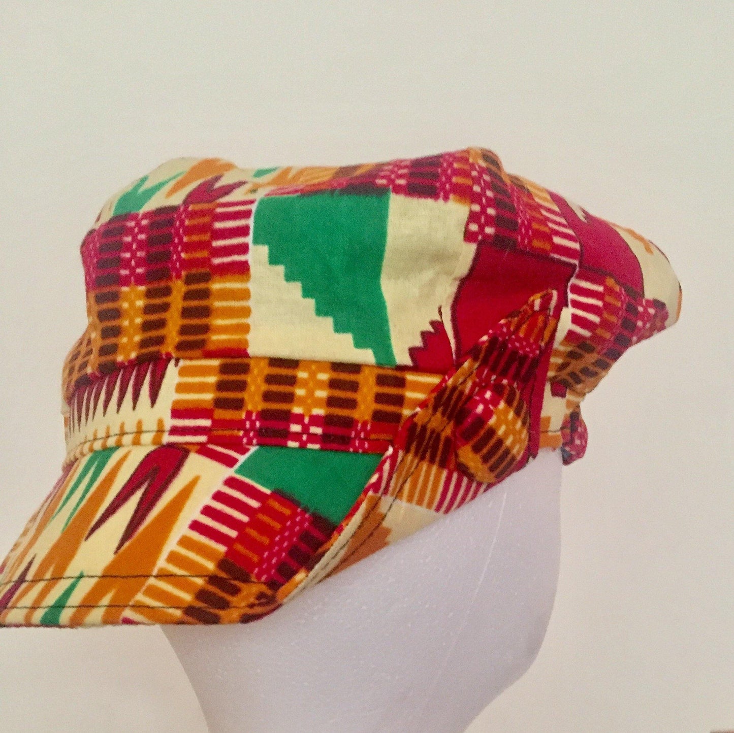 Superior Wax Cotton African Lilly Ladies Hat Made in UK - Free Life's Love