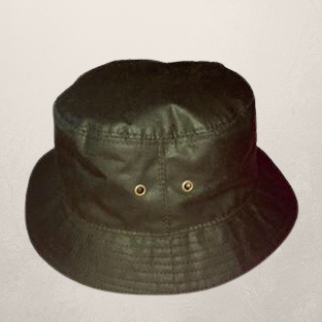 Unisex Men's and Women's Wax Cotton Bucket Hat Made in UK - Free Life's Love