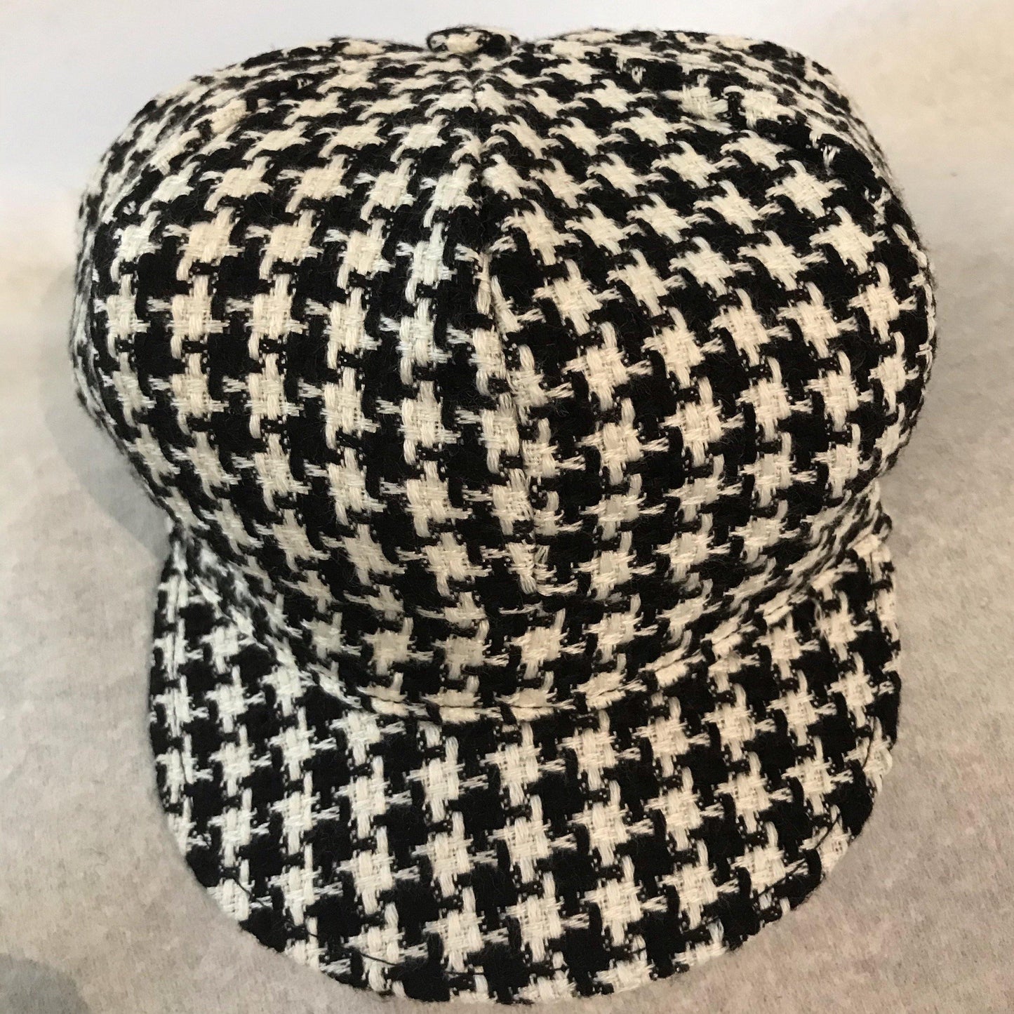 Houndstooth Bakerboy Ladies Hat - Free Life's Love
