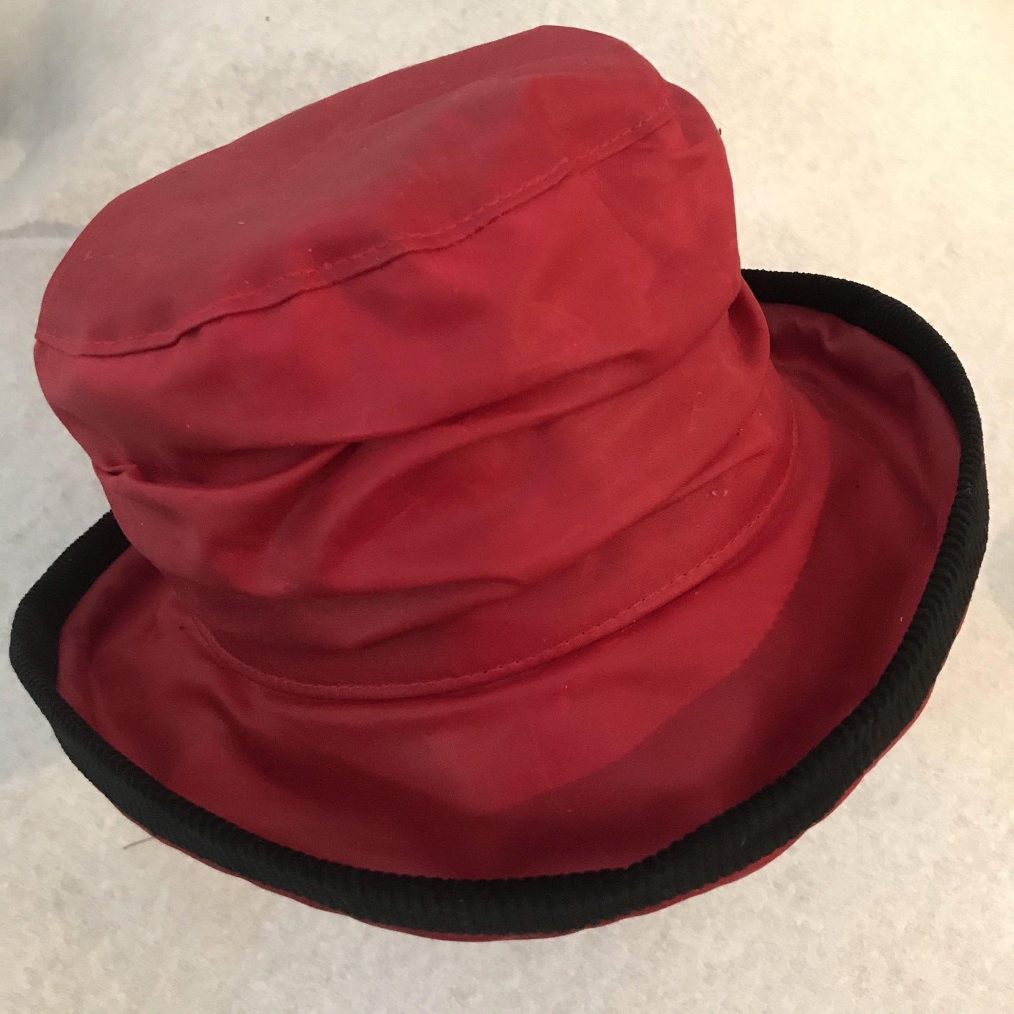 Diana Hat Flat Pack Rain Hat, Waxed Cotton Rain Hat Made in the UK - Free Life's Love