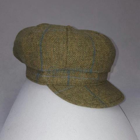 Ladies Tweed Baker Boy Women's Rain Hat Made in UK - Free Life's Love