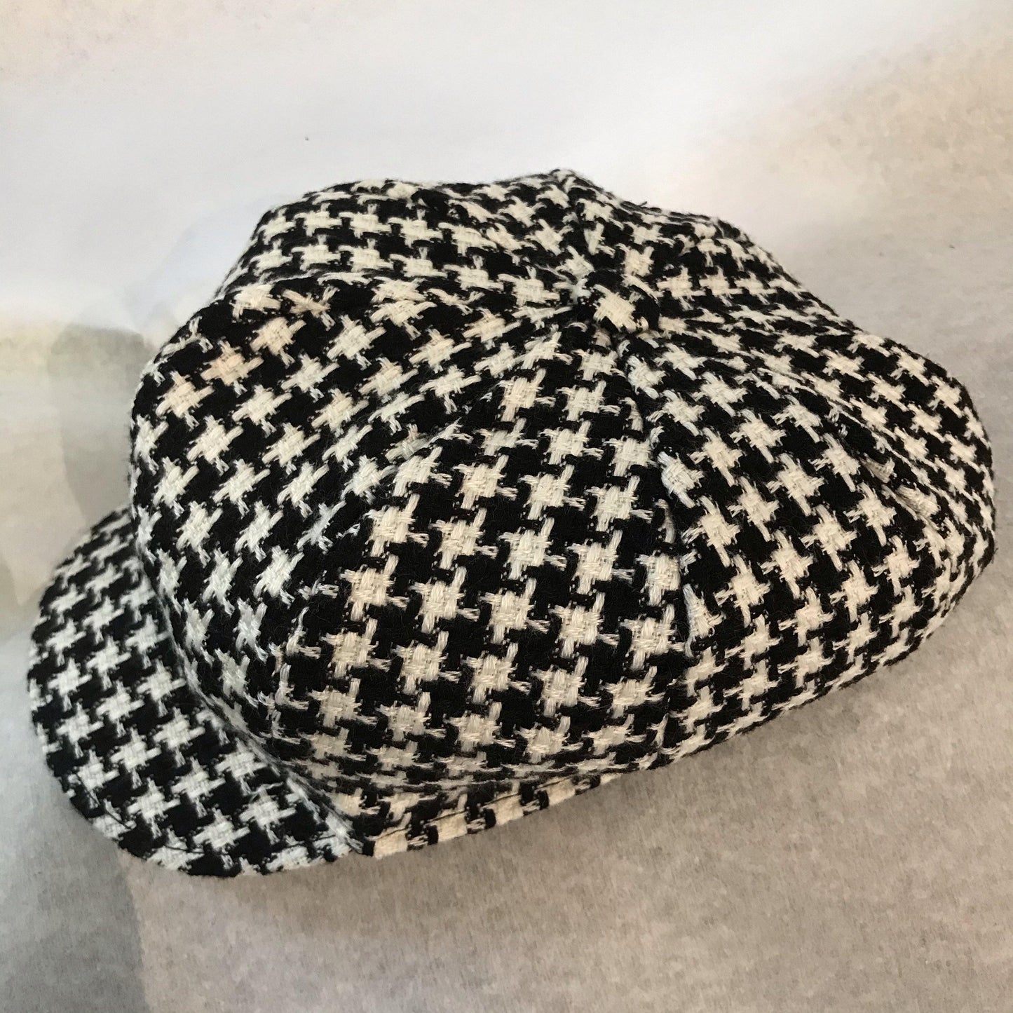 Houndstooth Bakerboy Ladies Hat - Free Life's Love