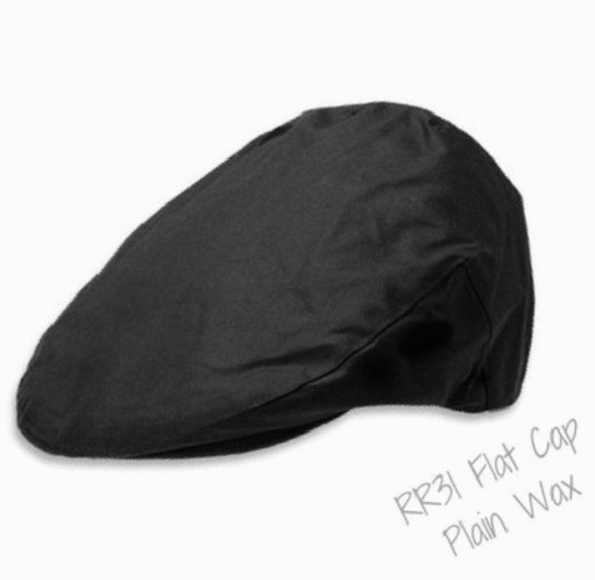 Wax Cotton Flat Cap Men's Rain Hat Made in UK - Free Life's Love