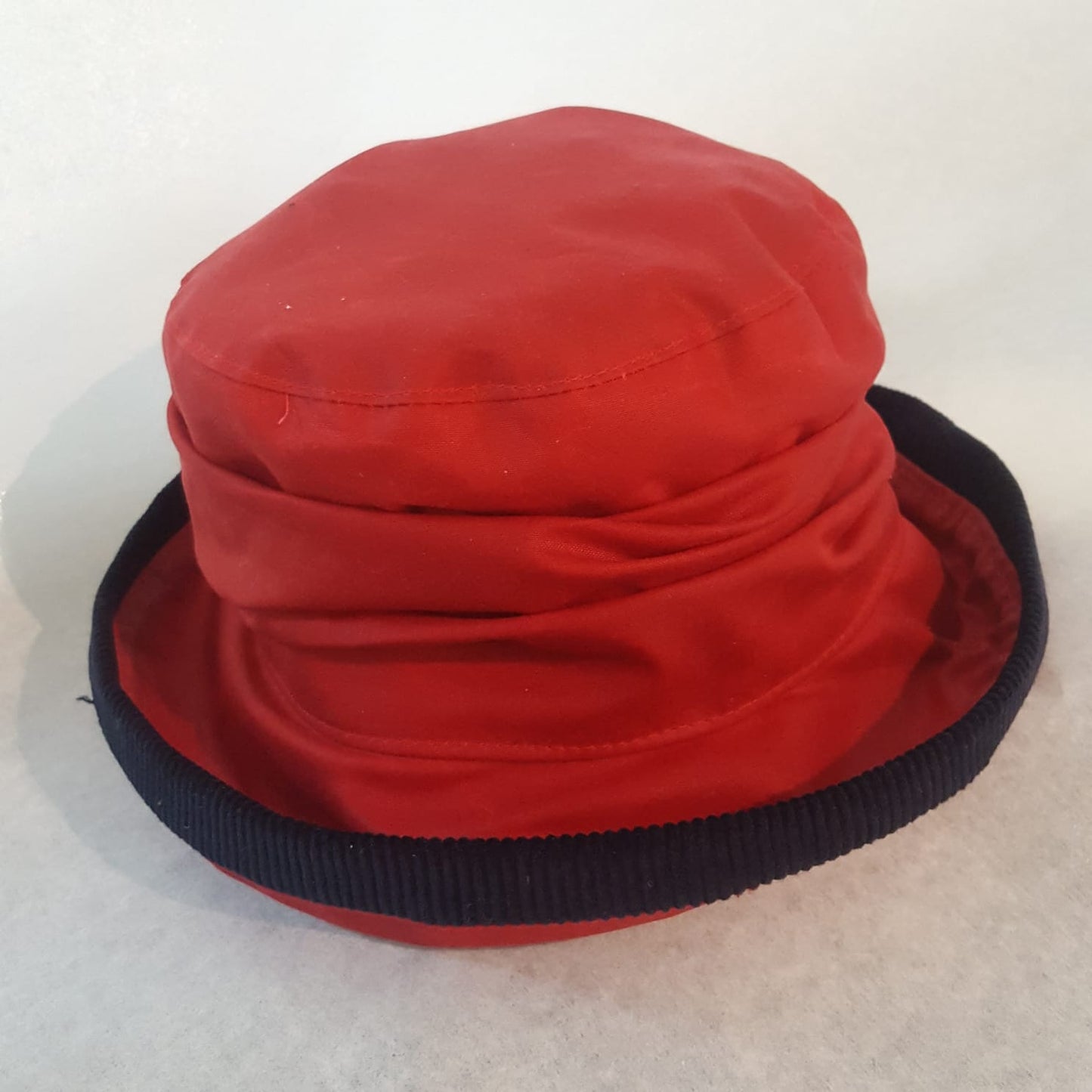 Diana Hat Flat Pack Rain Hat, Waxed Cotton Rain Hat Made in the UK - Free Life's Love