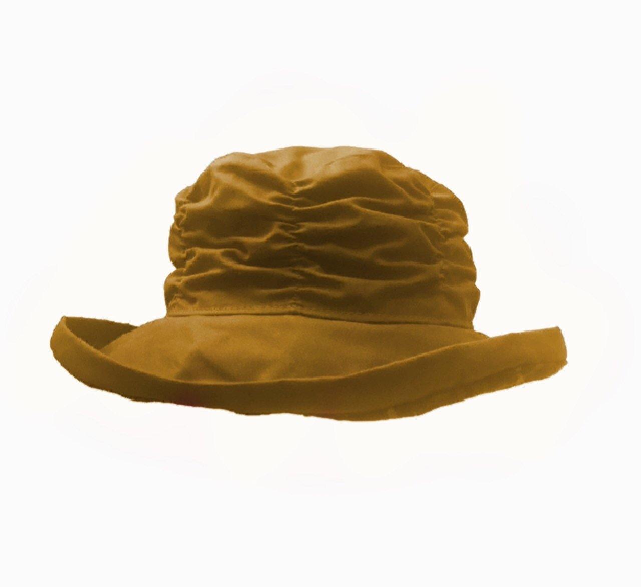 Waterproof Flat Pack Rain Hat, Wax Cotton Women's hat Made in UK - Free Life's Love