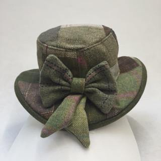 Genuine Patchwork Tweed Thelma Hat Made in UK - Free Life's Love