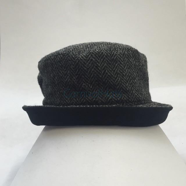 Genuine Harris Tweed Ladies Rose Hat Water Repellent Made in UK - Free Life's Love