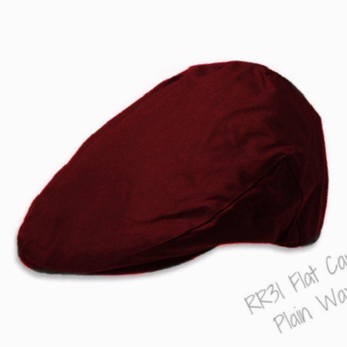 Wax Cotton Flat Cap Men's Rain Hat Made in UK - Free Life's Love